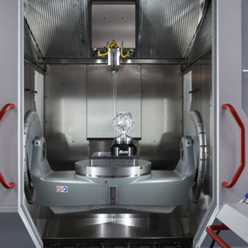 area 404 fresatrice verticale a 5 assi