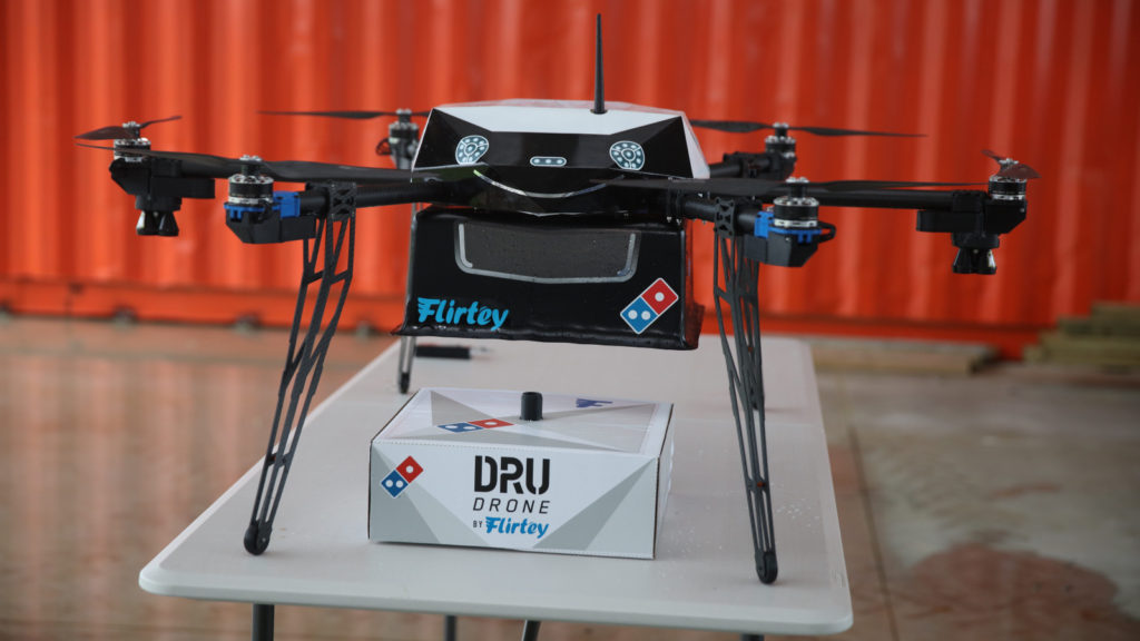 domino pizza drone 2