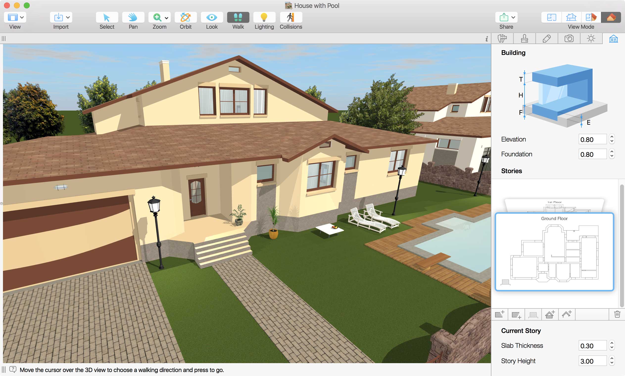 Live home 3d il software per arredo di interni e piantine for Software progettazione interni 3d