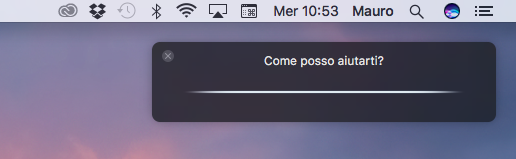 siri su mac- come posso aiutarti