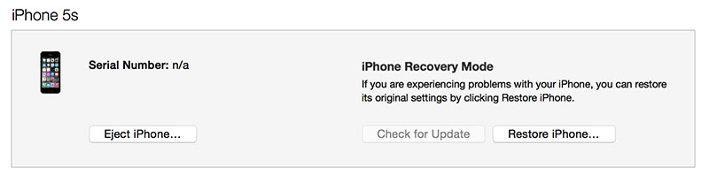 downgrade iOS 10