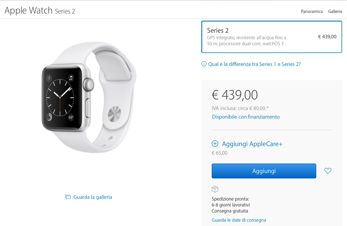 preordini Apple Watch 1