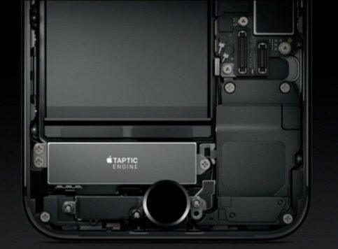 tasto home a stato solidot Taptic Engine API