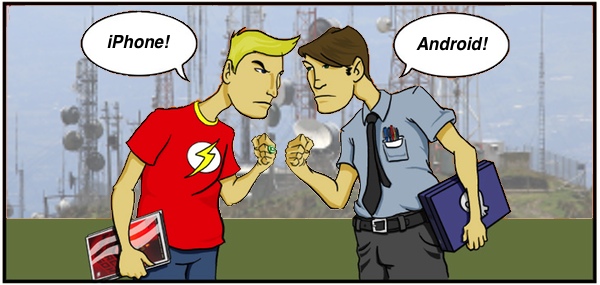 utenti android vs utenti iphone 1