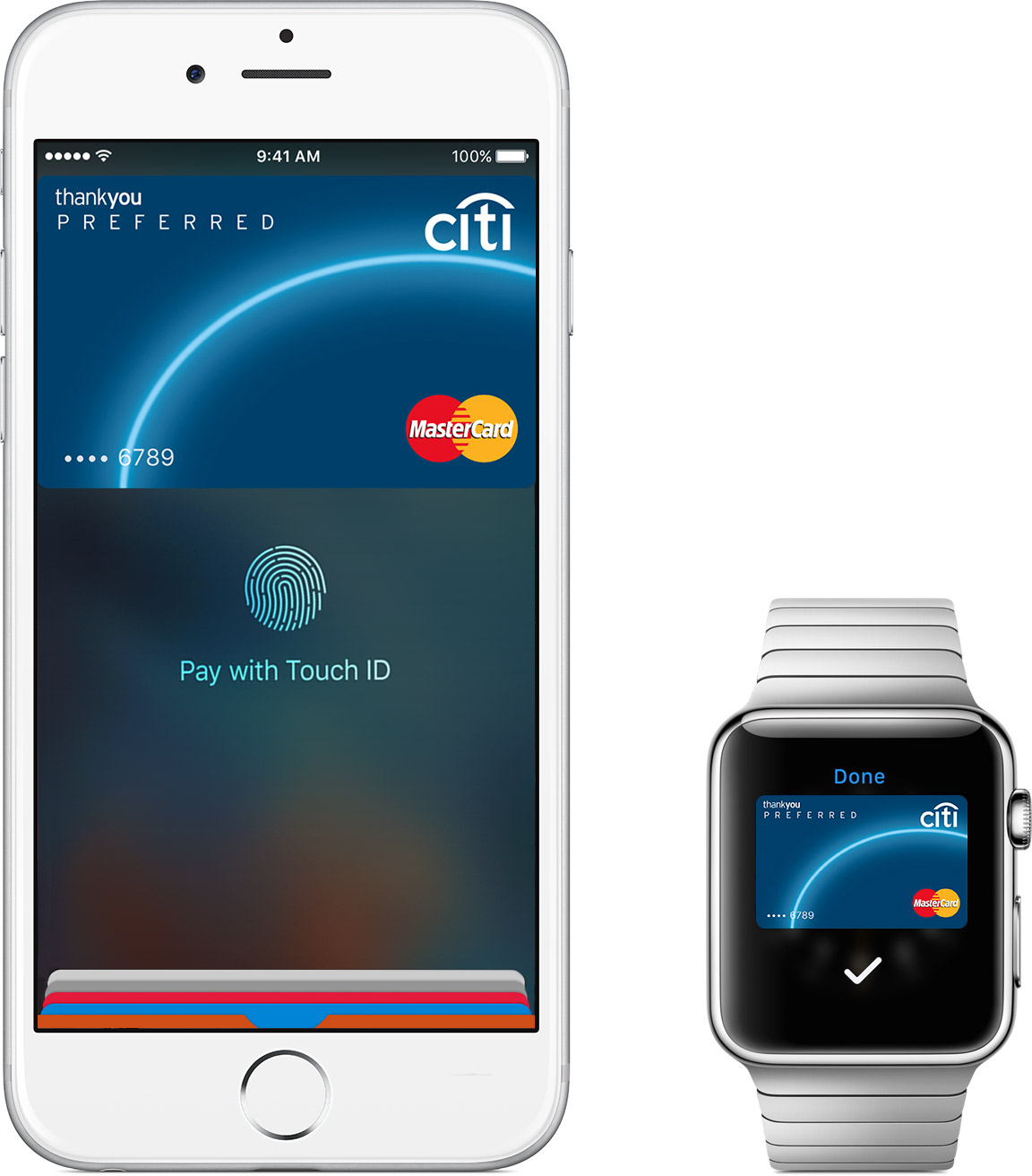 apple pay due anni