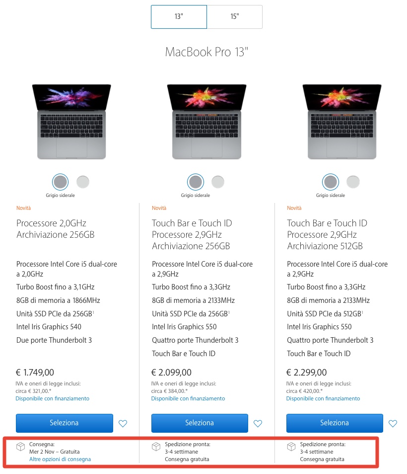 spedizione-dei-nuovi-macbook-pro-italia