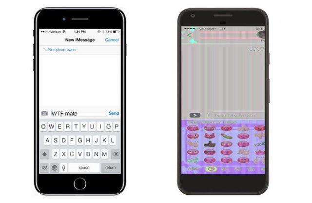 google pixel distorce