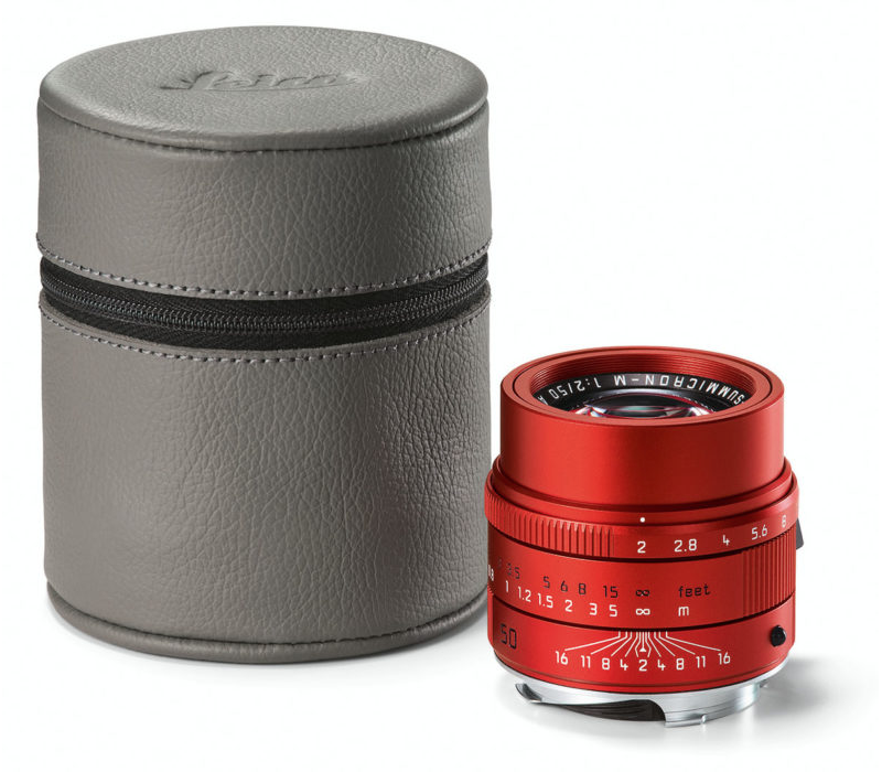 leica APO-Summicron-M 50 mm rosso