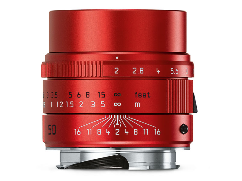 leica APO-Summicron-M 50 mm rosso