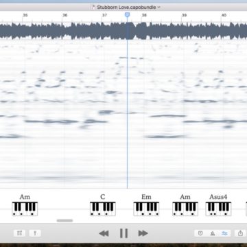 Capo, la geniale app per musicisti è pronta per la Touch Bar