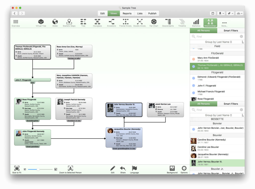 programma per albero genealogico