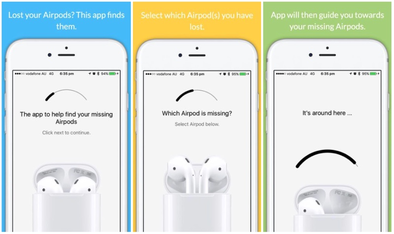 finder for airpods