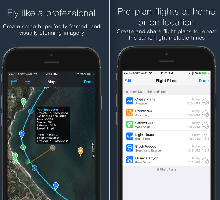 Autopilot, l'app alternativa e ad alte prestazioni per pilotare i droni DJI
