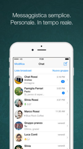 WhatsApp iOS 5