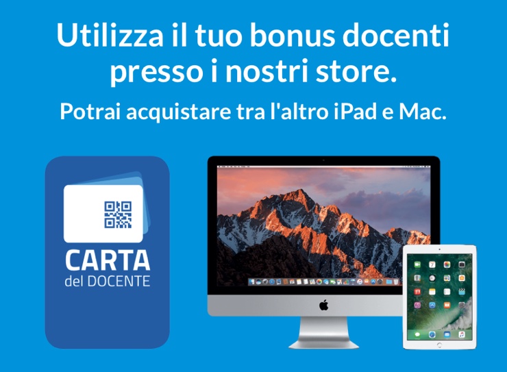 Nei negozi R-Store la Carta del Docente vale di più: sconto extra del 6% 