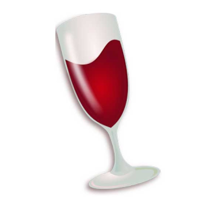 wine logo icon 740