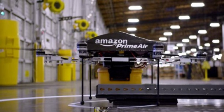 brevetto amazon drone