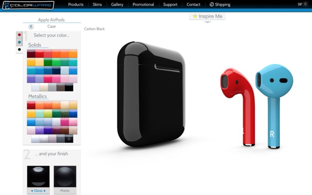 colorware airpods 10