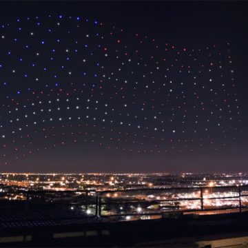 droni intel Super-Bowl-LI-Flag 1
