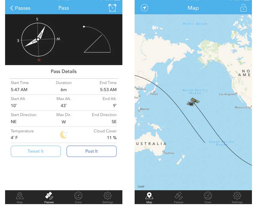 iss finder app ios