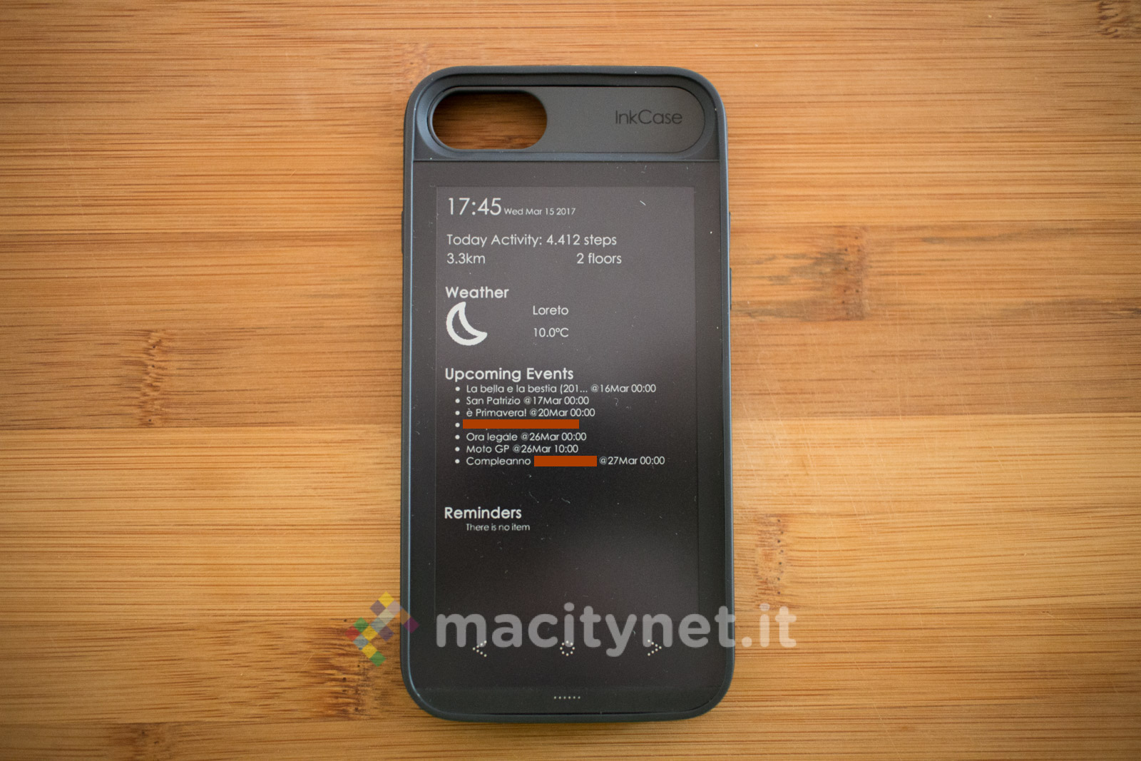 Recensione InkCase i7