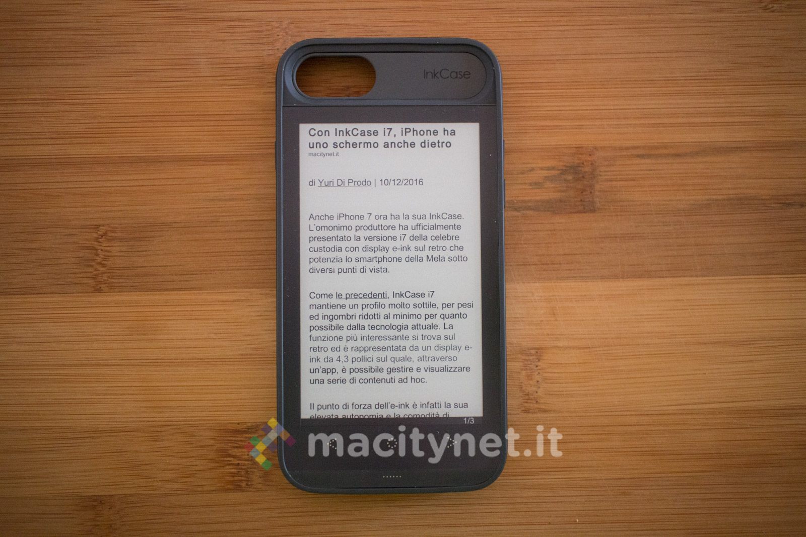 Recensione InkCase i7