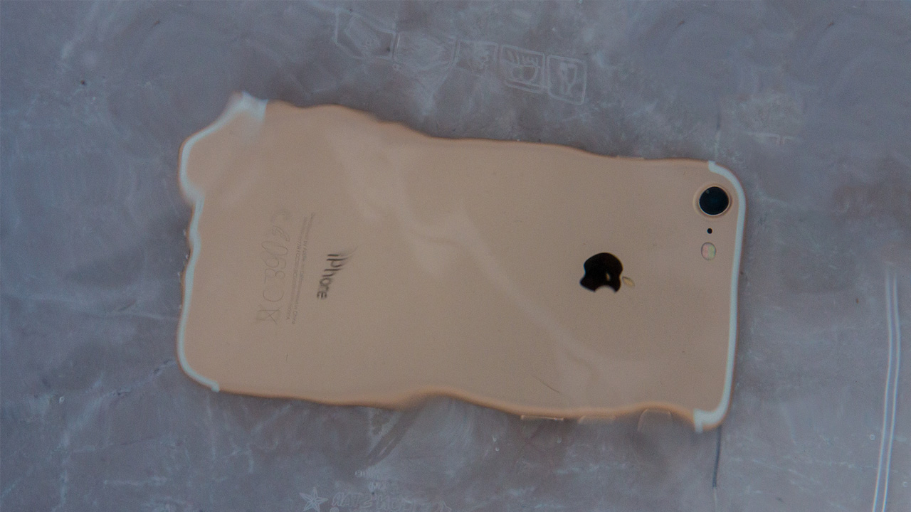 iPhone vasca da bagno