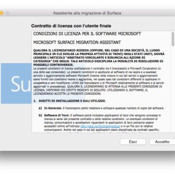 migrare da Mac a Surface 3