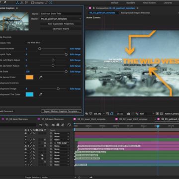 After Effects CC - Essential Graphics Panel