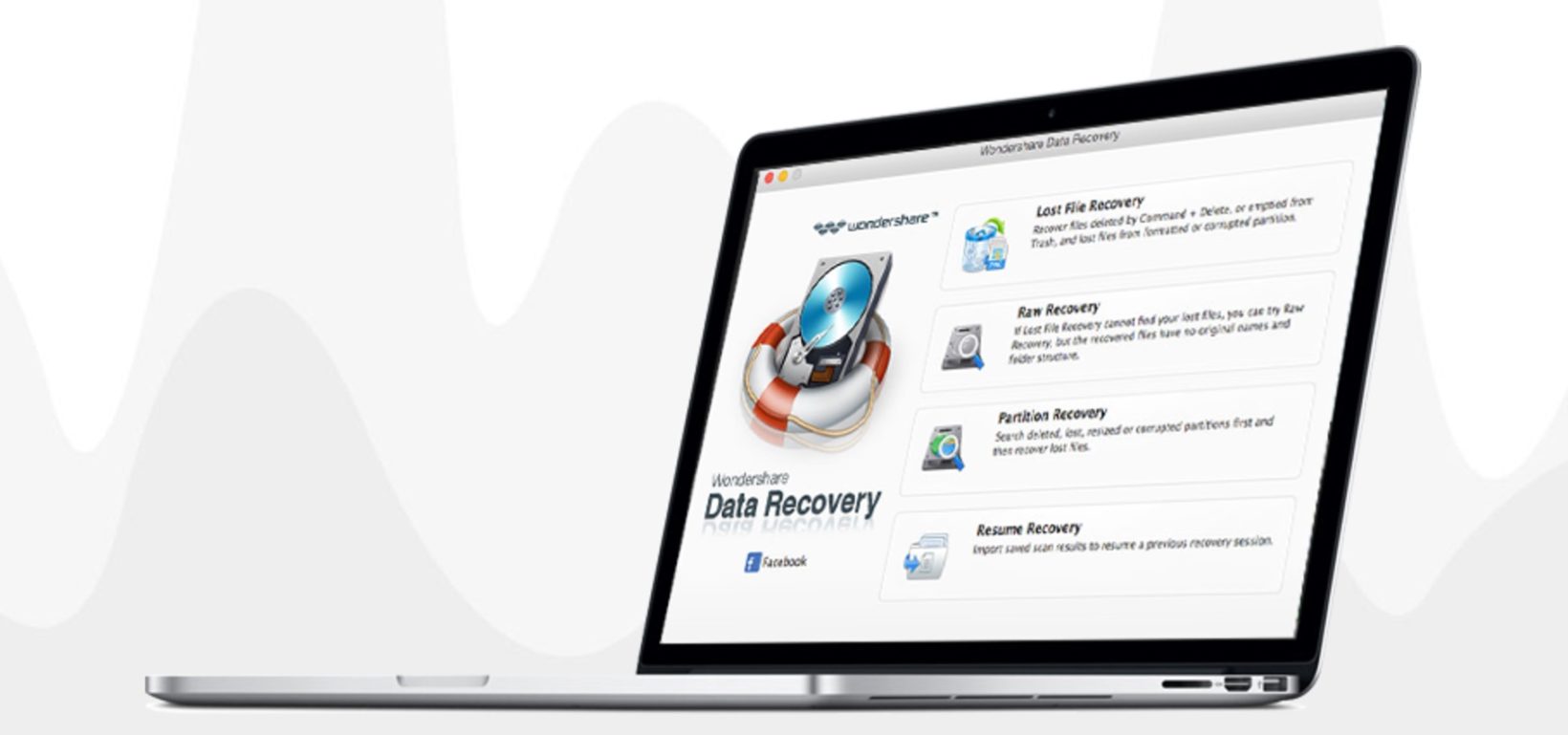 Wondershare Data Recovery per Mac
