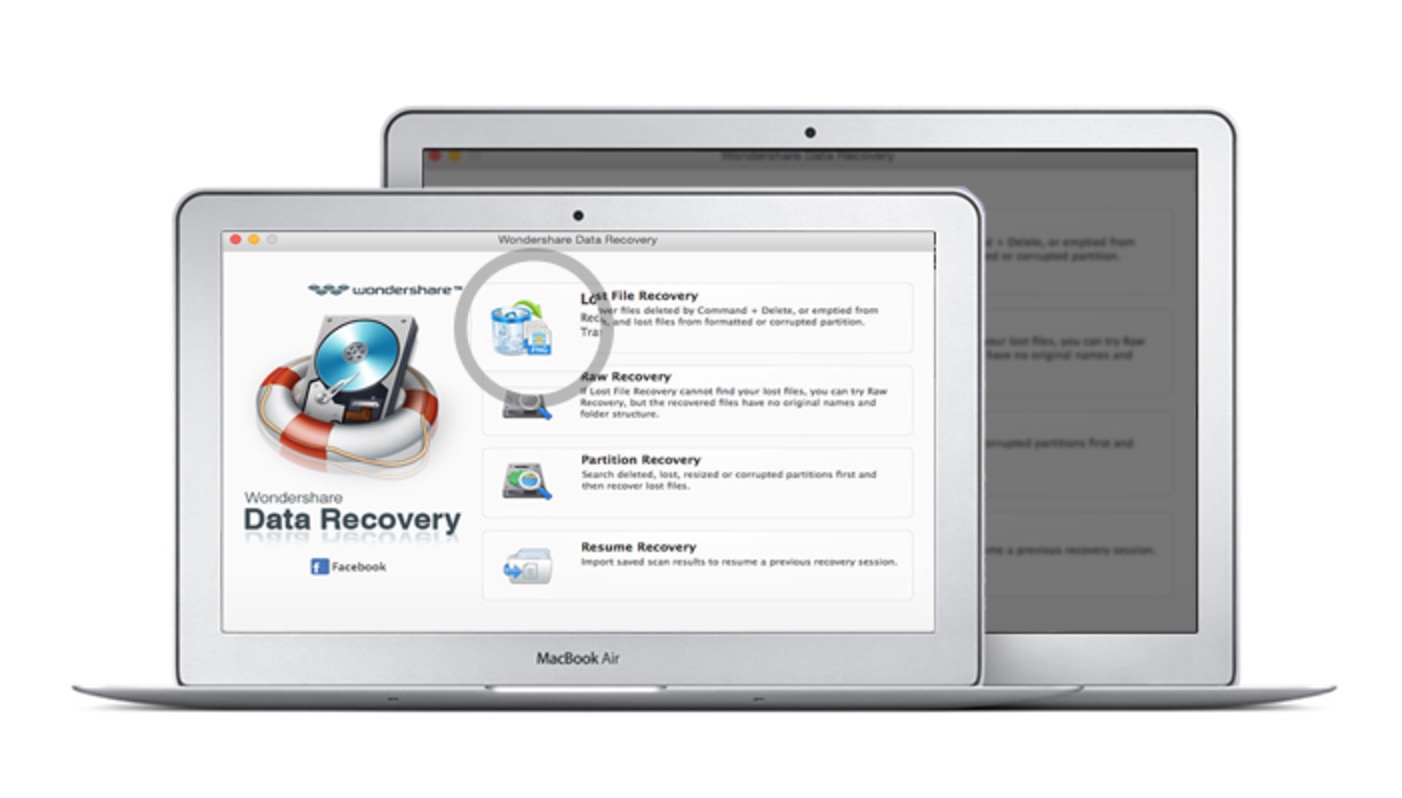 Wondershare Data Recovery per Mac