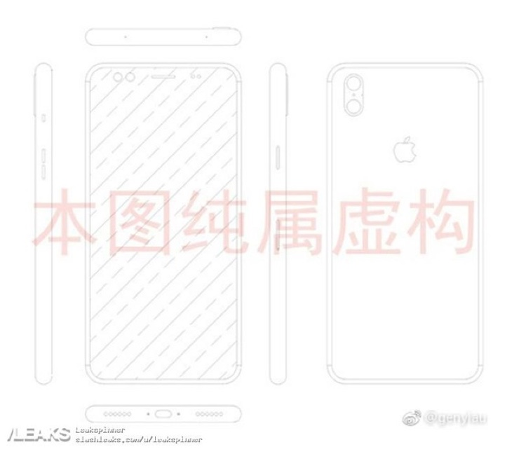 schema di iPhone 8