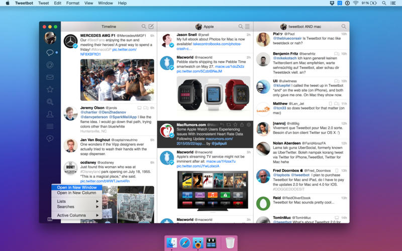 aggiornamento tweetbot