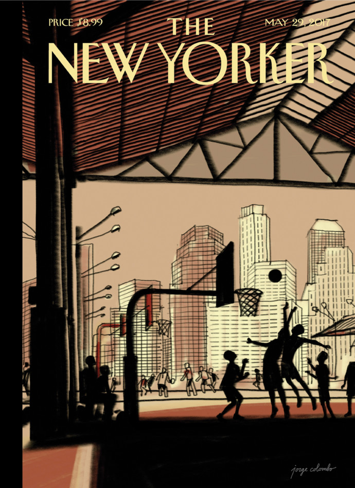 copertina New Yorker ipad pro