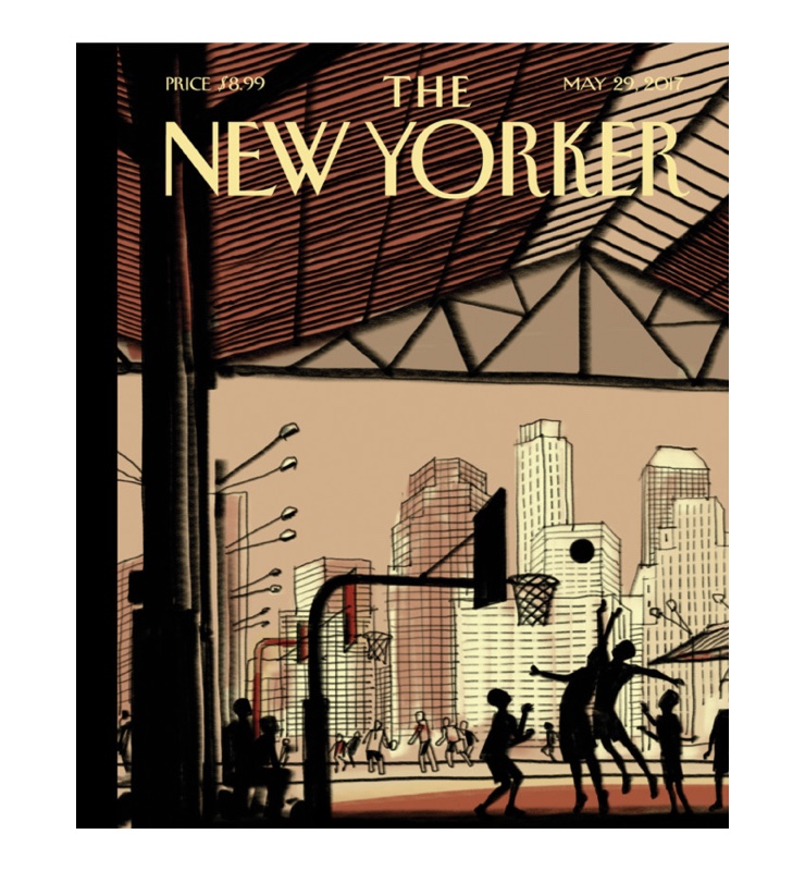 copertina New Yorker ipad pro 2