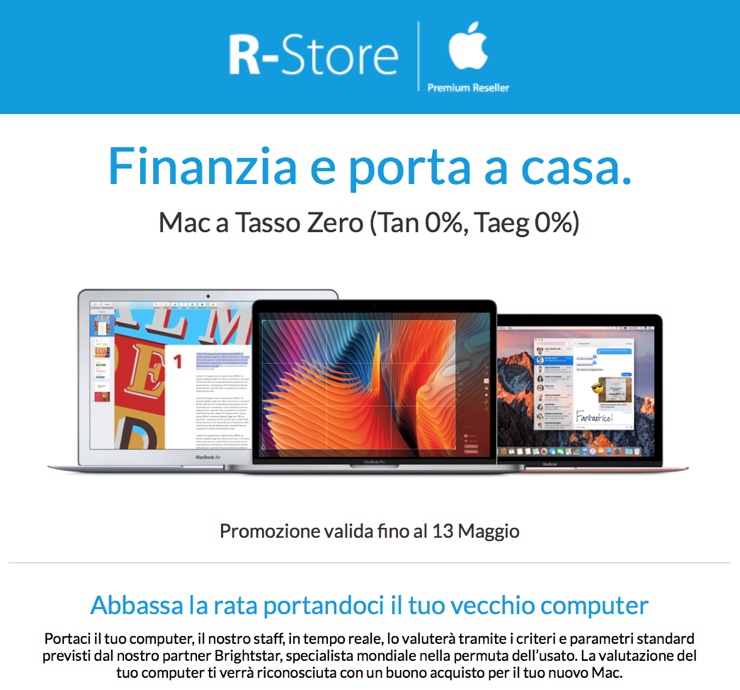 ritiro valutazione usato R-Store
