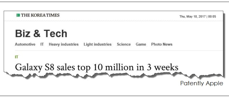 vendite galaxy s8 17maggio 10mln 1