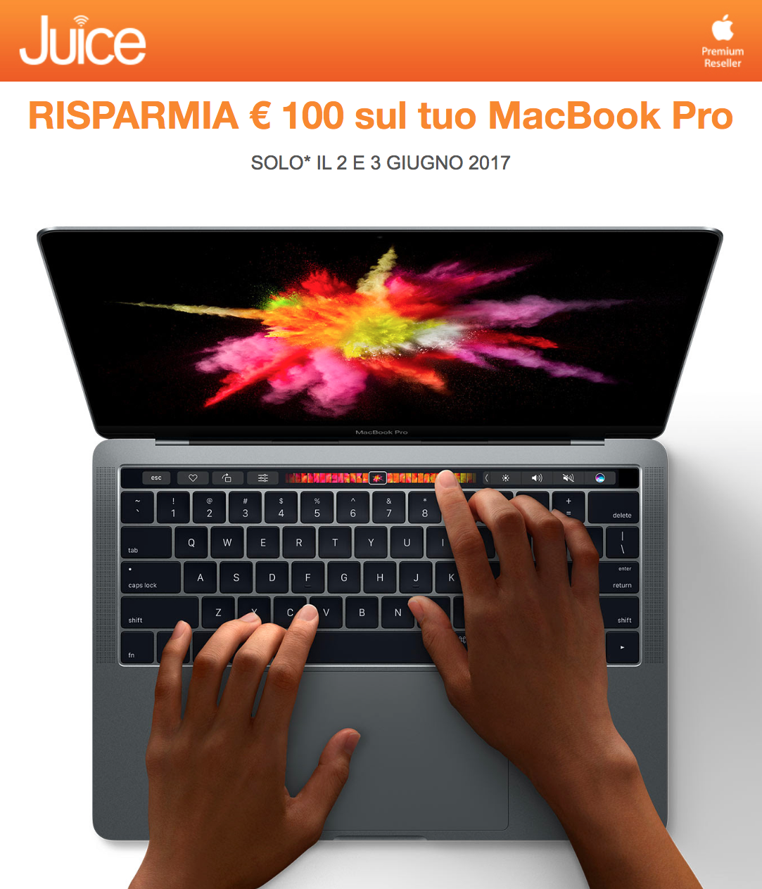 sconto 100 euro juice