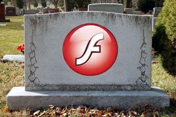 safari flash player - foto la fine di Flash