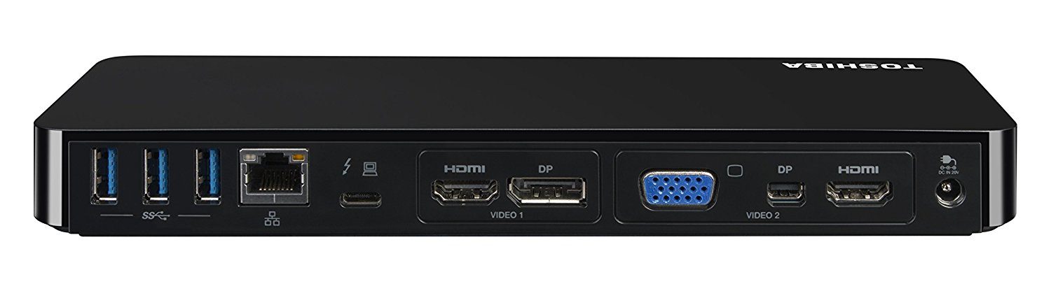 toshiba thunderbolt 3 dock