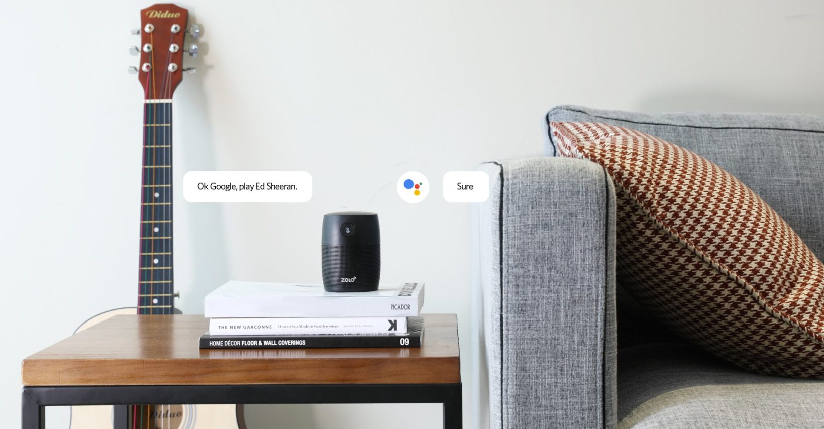 Google Assistant in uno speaker Zolo