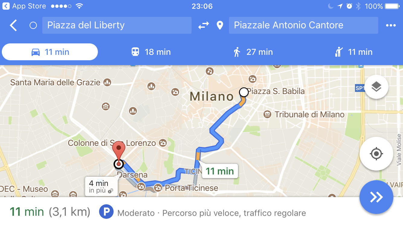 Trovare parcheggio a Milano