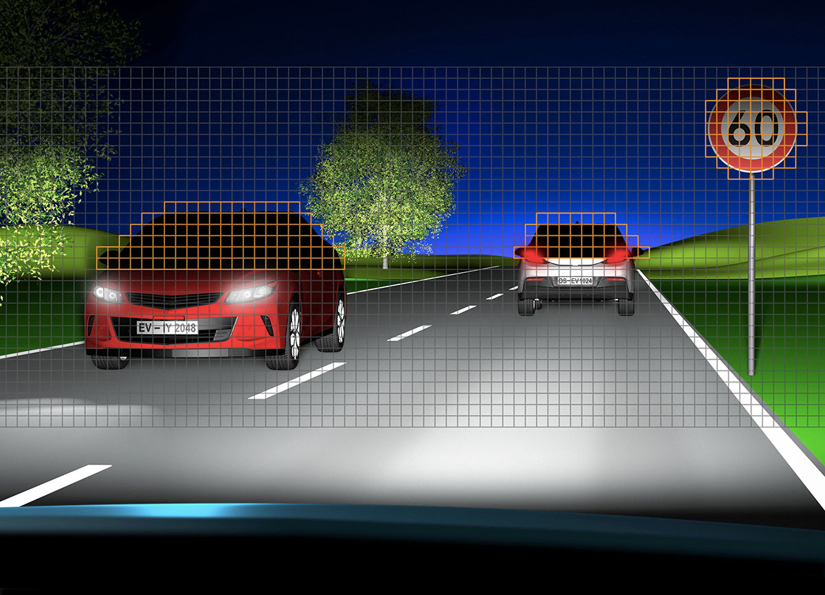 led osram Fari intelligenti