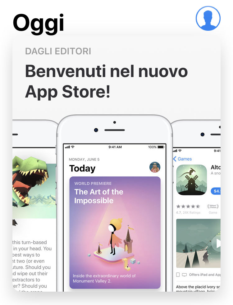 App Store ios 11 Nuovo App Store