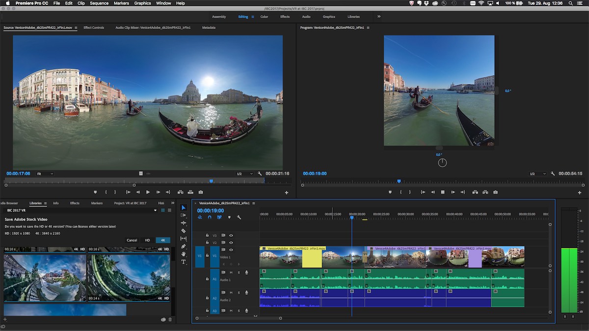 adobe creative cloud video Premiere Pro - Immersive Video