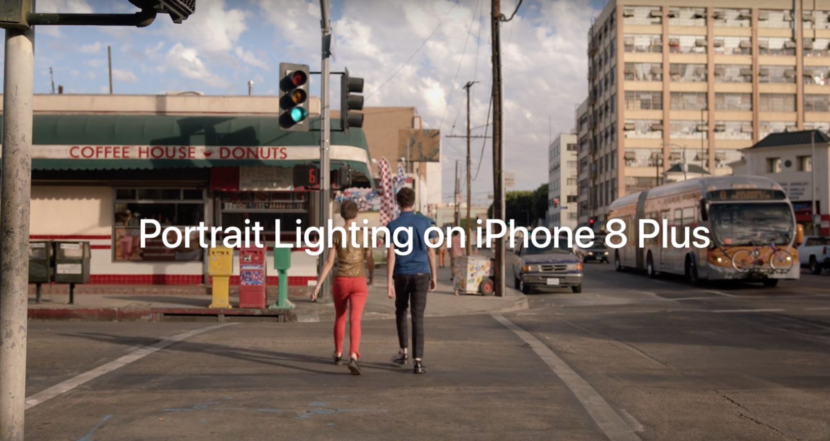 Illuminazione ritratto di iPhone 8 Plus