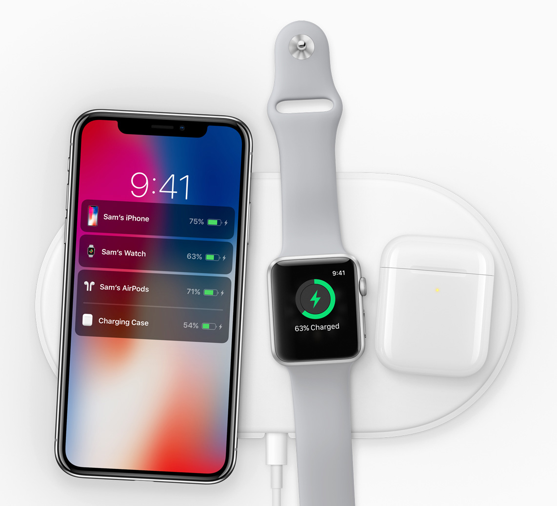 AirPods con ricarica wireless airpower