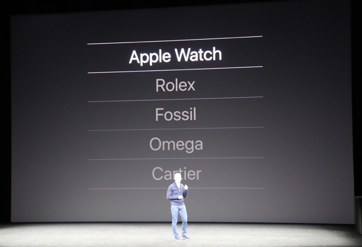 apple watch 3 swatch cook keynote iphone x