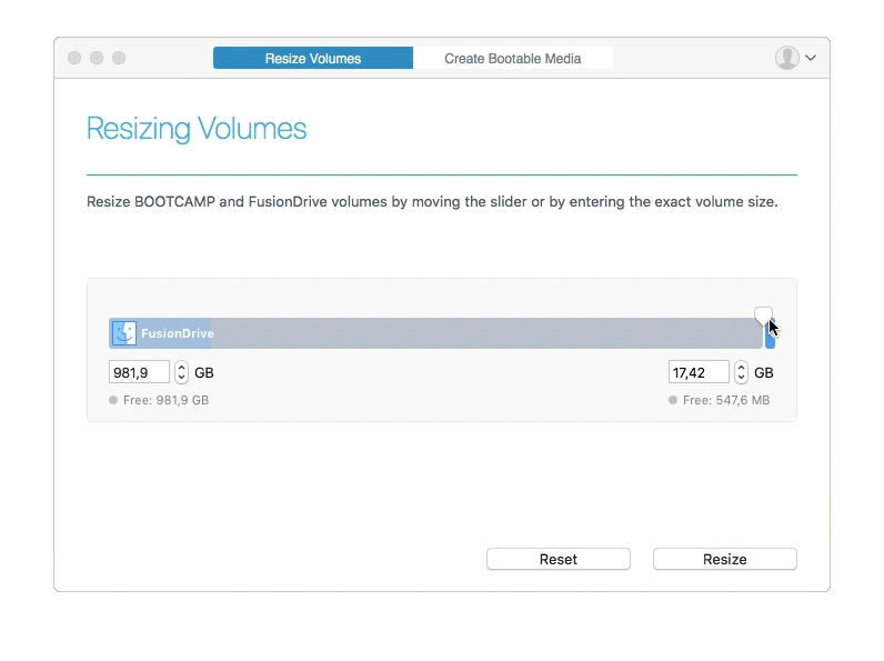 Paragon Camptune per macOS High Sierra
