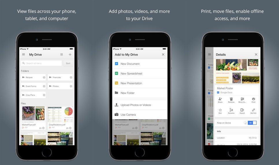 Google Drive per iPhone e iPad